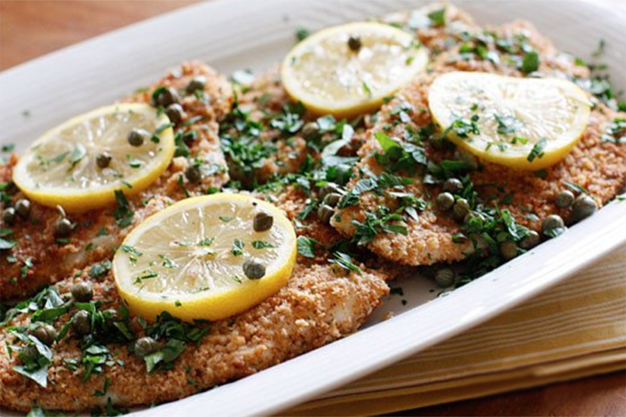 Flounder-Piccata
